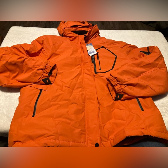 Women’s Orange winter Jacket - Picture 1 of 8